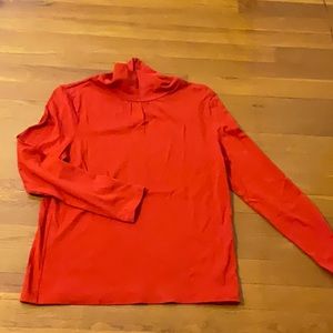 Knit mock turtleneck